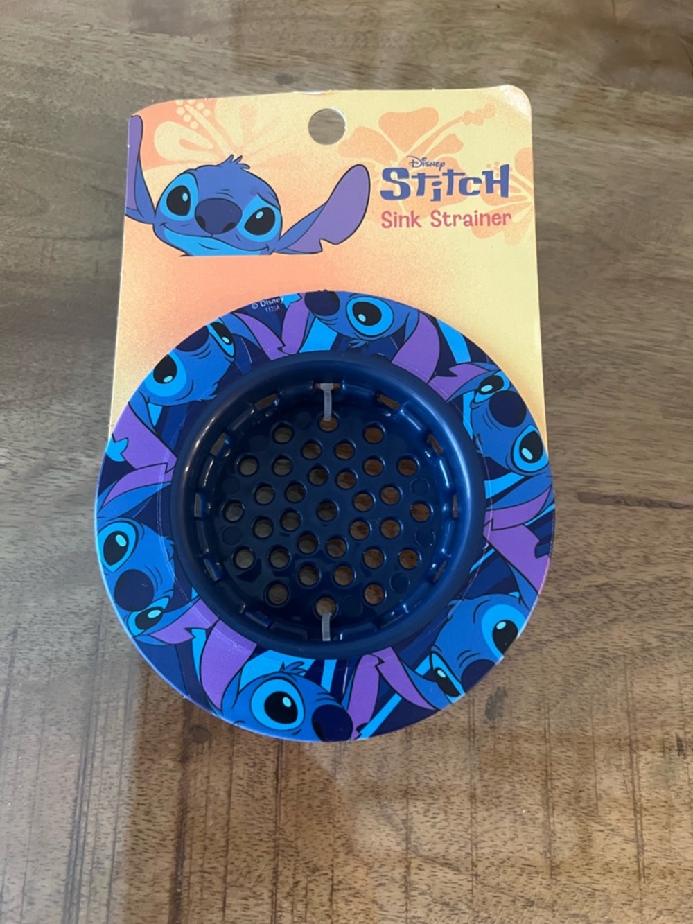 Disney Stitch Blue Sink Strainer
